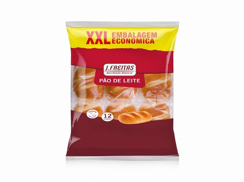 Pão De Leite J Freitas Xxl 12 Uni 420 Grs