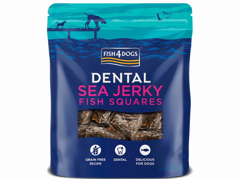 Snacks Cão Fish4Dogs Dental Peixe Branco 115 g
