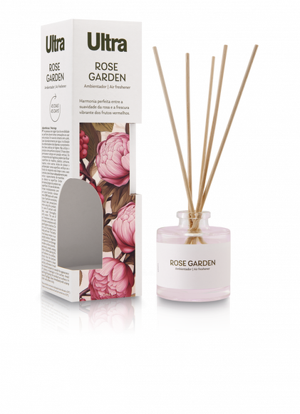 Ambientador Stick Perfumado Rose Garden Ultra 0.05L