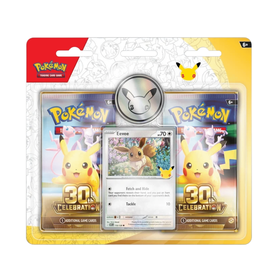 Pokémon - Cartas Tcg: Pack 2 Blister 30 Anos