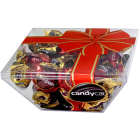 Bombons De Chocolate Com Avelã Laço Candycat 220 gr