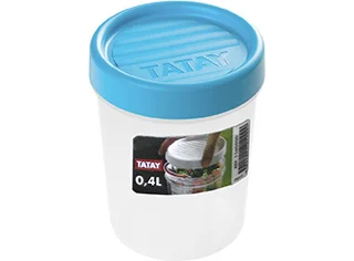 Caixa Hermética Com Tampa Rosca Tatay Azul 0.4 l