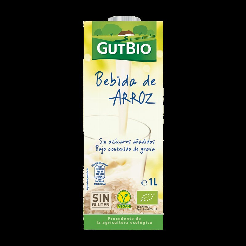 Bebida De Arroz Biológica Sem Adição De Açúcares