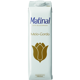 Leite Uht Meio Gordo Matinal 1 Lt