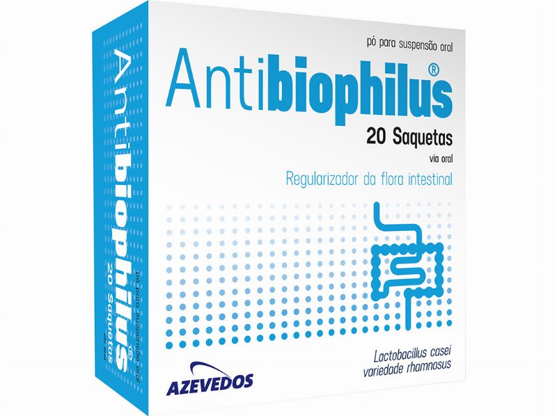 Pó Antibiophilus Suspensão Oral 1500Mg Saquetas 20Un
