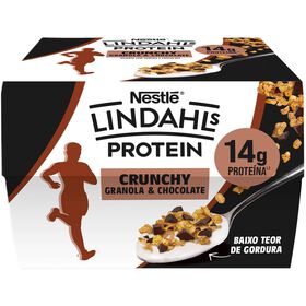 Iogurte Proteíco Granola E Chocolate Crunchy Lindahls 2 X 127 gr
