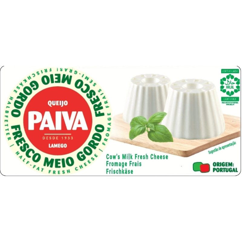 Queijo Fresco Natural Pack 2 125 g