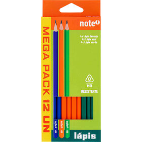 Conjunto 12 Lápis Resina Hb Note!