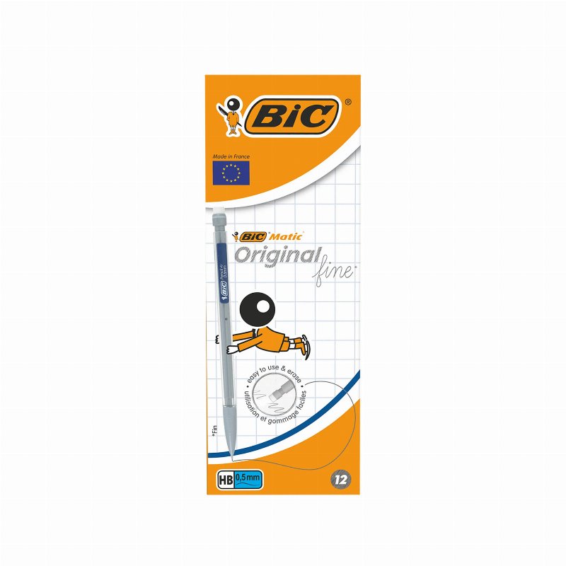 Bic Lapiseira Matic Classic 0,5 Mm Caixa 12 Un