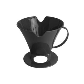Filtro Café Plástico Preto Medley Kasa