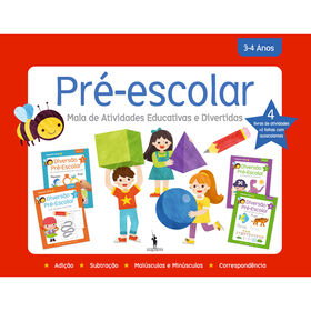 Pré-Escolar - Mala De Atividades Educativas E Divertidas