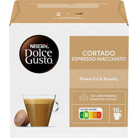 Cápsulas De Café Cortado Espresso Macchiato Nescafé Dolce Gusto 16 Un