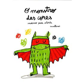 O Monstro Das Cores - Caderno Para Colorir De Anna Llenas