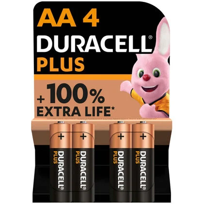 Pilhas Alcalinas Plus Aa Duracell 0.1Un