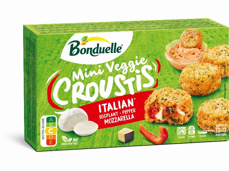 Mini Veggie Croustis Bonduelle Italian 240 gr