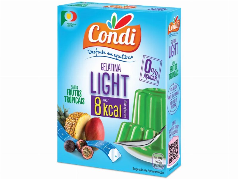 Gelatina Condi Light Frutos Tropicais 30 g