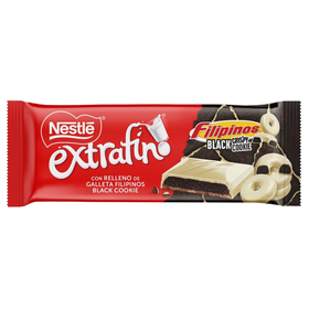 Tablete De Chocolate De Filipinos Com Recheio De Chocolate Negro Nestlé 84 gr