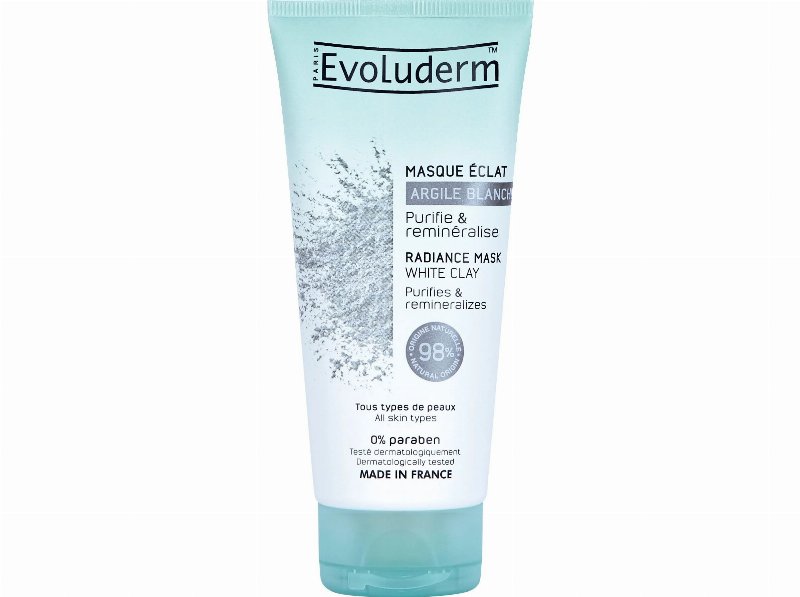 Máscara Facial Evoluderm Argila Branca 100 ml