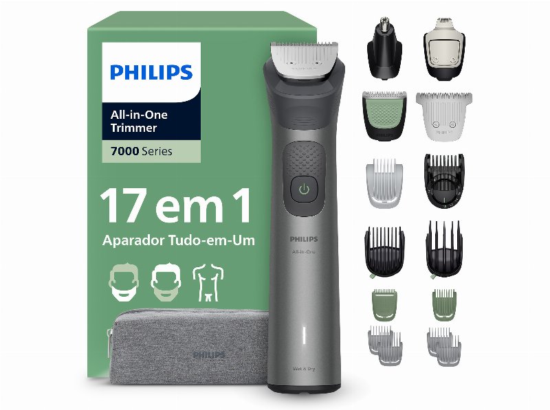 Aparador Multigroom Philips Mg7941/15 Cinza 17 Em 1