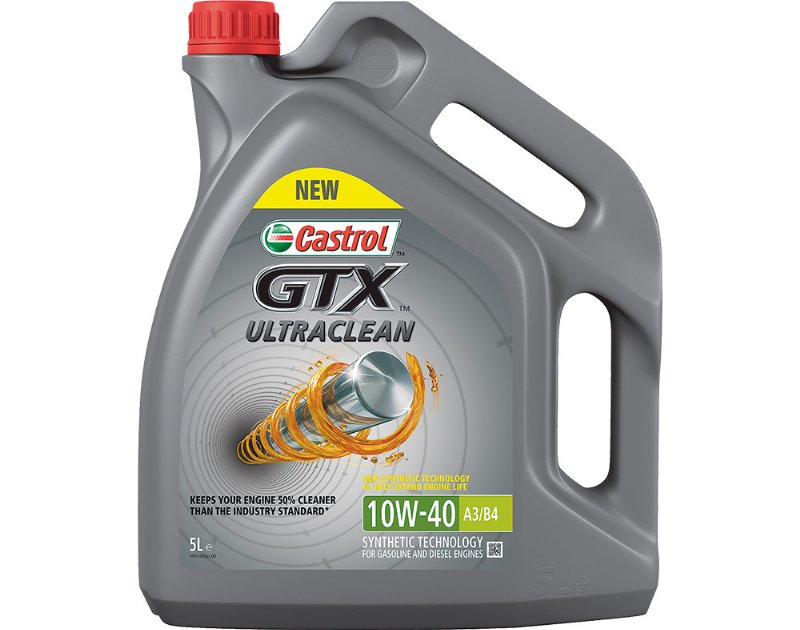 Óleo De Motor Castrol Gtx 10W40 A3-B4 5 l
