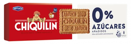 Bolachas Chiquilín Sem Açúcar Adicionado Artiach 0.175Kg