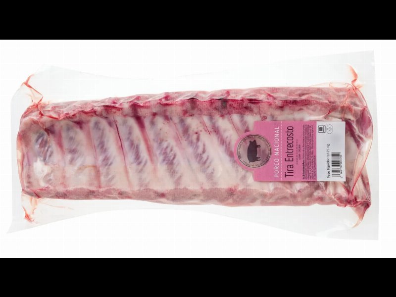 Tira De Entrecosto De Porco