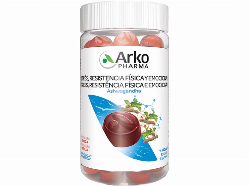 Suplemento Arkogummies Ashwagandha 60 Gomas
