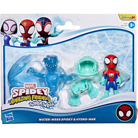 Marvel - Pack 2 Figuras Spidey Water Webs E Acessórios (Vários Modelos)