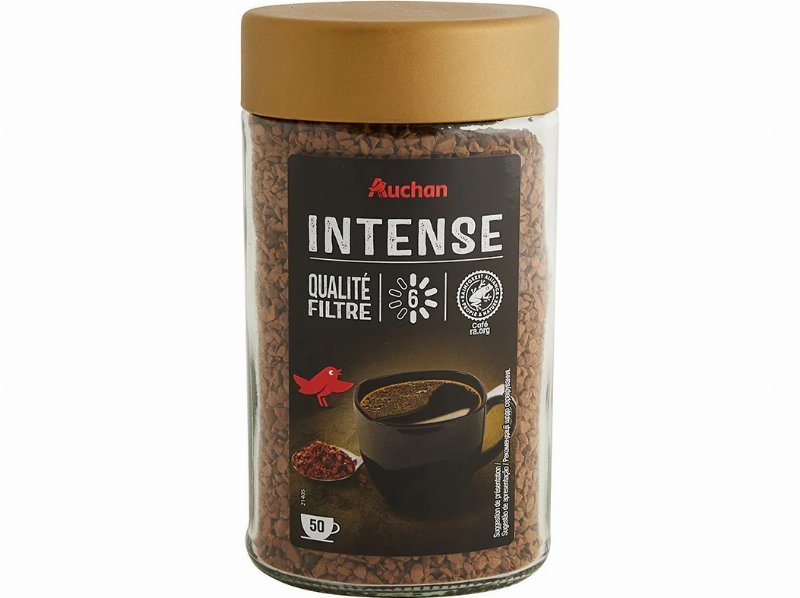 Café Auchan Liofilizado Gold Intenso 100 g