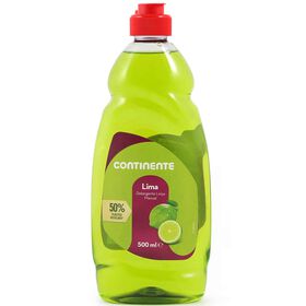 Detergente Manual Loiça Concentrado Lima Continente 500 ml