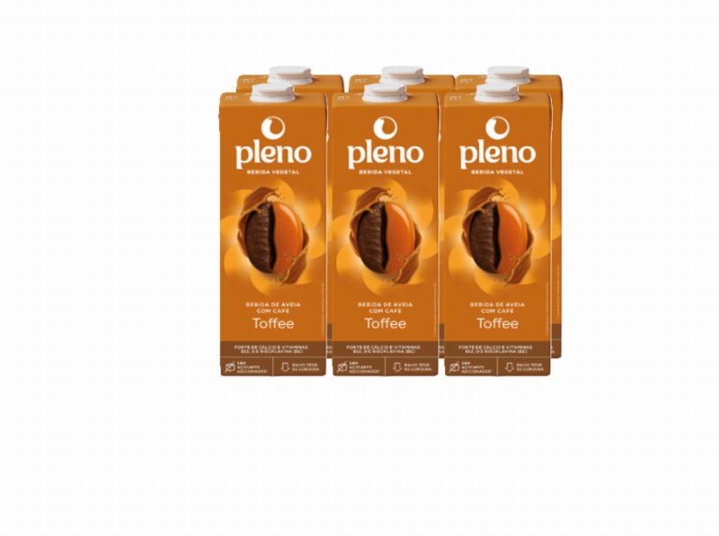 Bebida De Aveia Pleno C/Café E Toffee 6X1 l