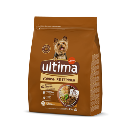 Comida Seca Para Cão Yorkshire Frango Affinity Ultima 2.5Kg