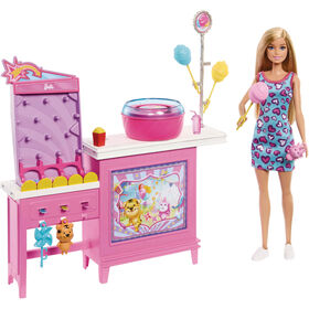 Barbie - Boneca Mysteries Malibu E Conjunto Algodão Doce