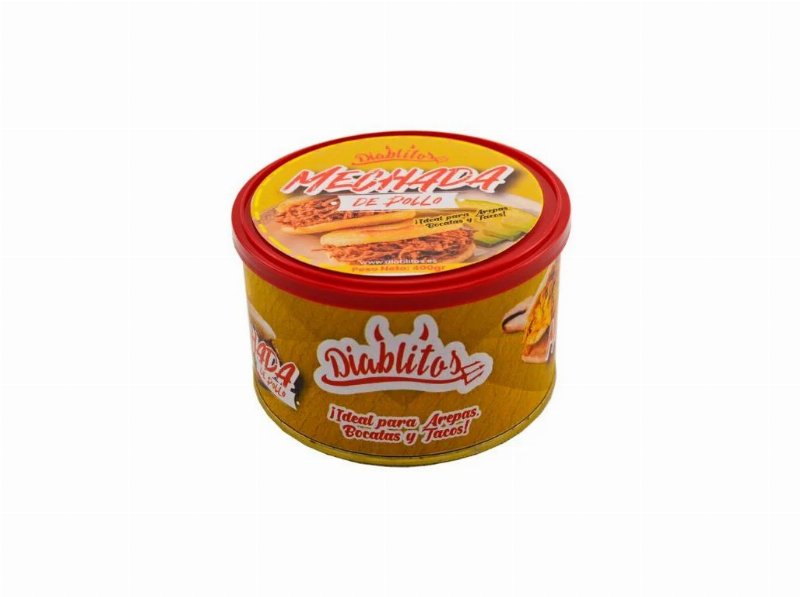 Carne Desfiada Diablitos De Frango 400 g