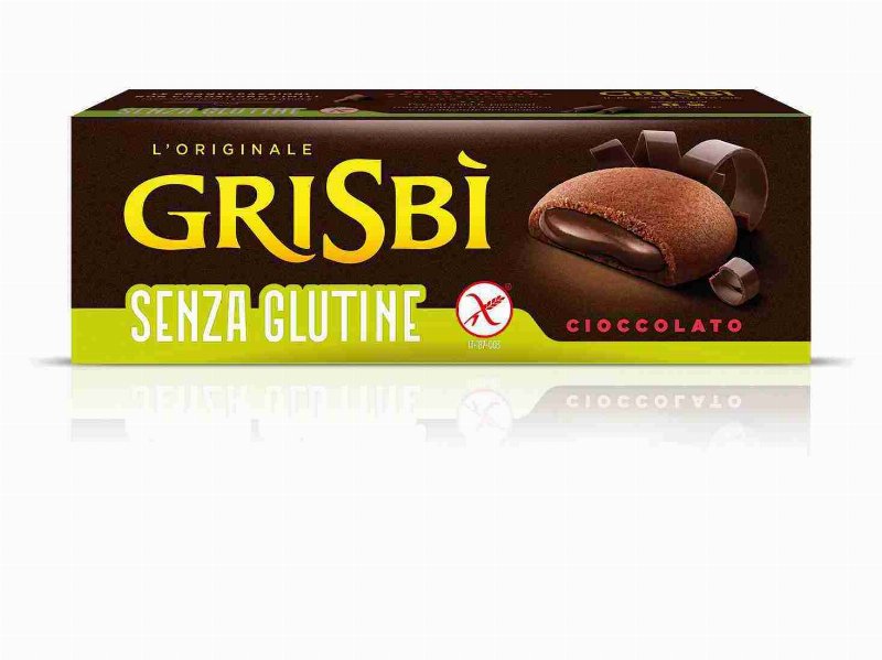 Bolachas Vicenzi Grisbi Chocolate Duplo Sem Glúten 150 g