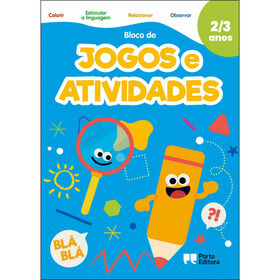 Bloco De Jogos E Atividades - 2-3 Anos