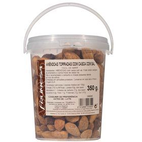 Amêndoa Com Casca Com Sal Frumesa 350 gr