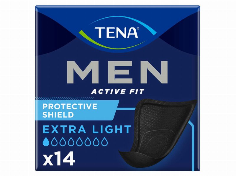 Pensos Incontinência Cor Preta Tena Men Level 0 14 Un