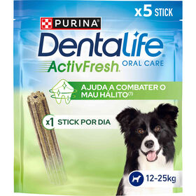 Snack Para Cão Médio Activefresh Purina Dentalife 115 g (5 Un)