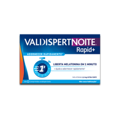 Valdispert Noite Rapid+ 20 Comprimidos Valdispert 0.002L