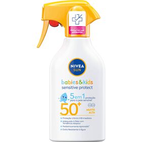 Protetor Solar Spray Babies & Kids Sensitive Protect Fps 50+ Nivea Sun  250 ml