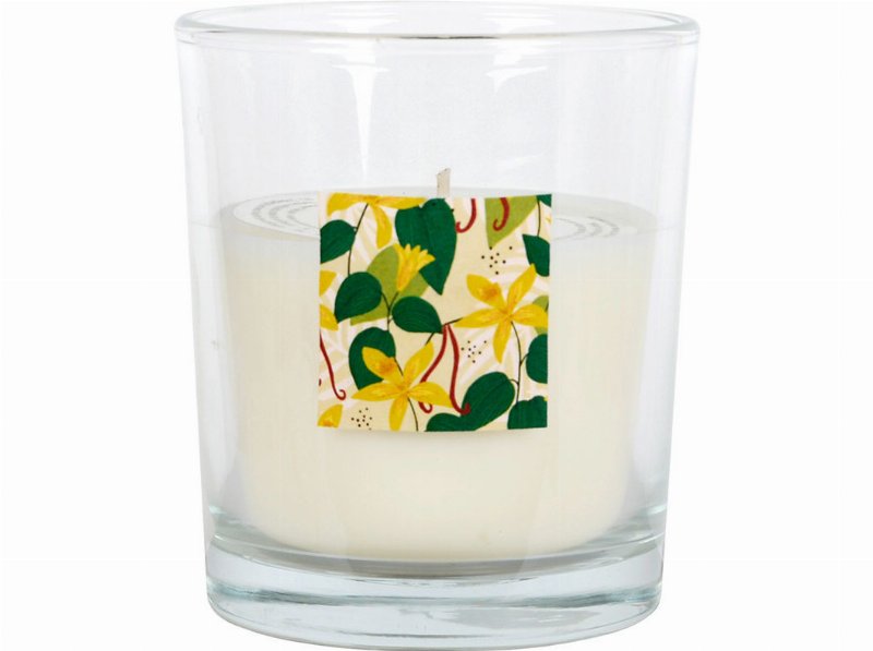 Vela Aromática Actuel Vidro Baunilha