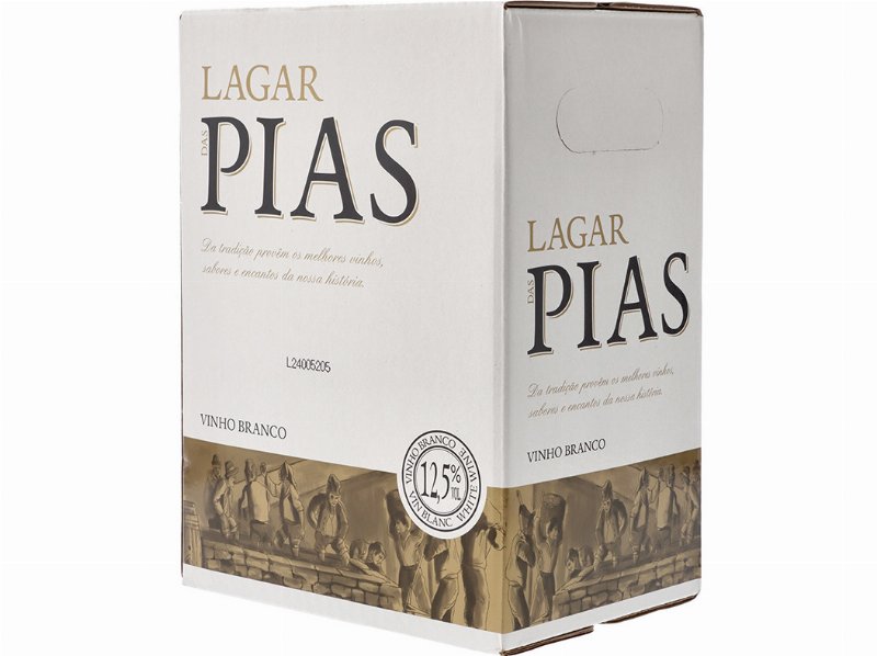 Vinho Branco Lagar Das Pias Bag In Box 5 l