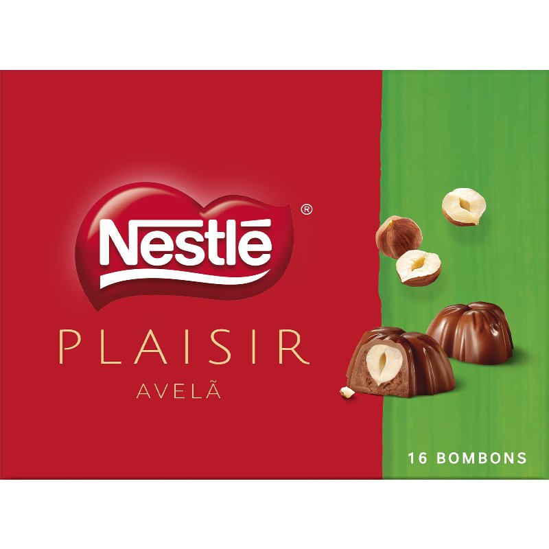 Bombons Plaisir De Chocolate Com Avelã 147 g