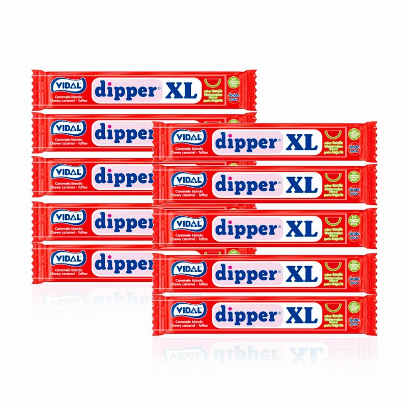 Vidal Dipper Xl Melancia 10 gr - Pack 10 X 10 gr