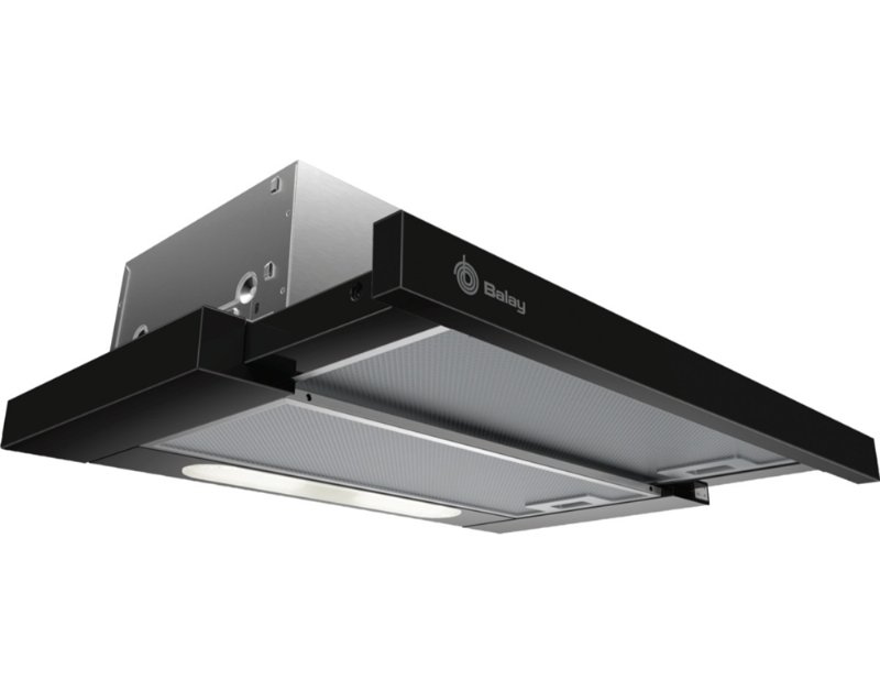 Exaustor Encastre Balay 3Bt263Mn 360M3/H 60Cm Preto