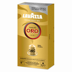 Cápsulas De Café Oro Qualità Int 8 Lavazza 10 Un