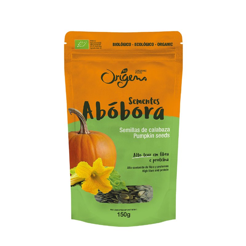 Sementes Abobora Origens Bio 150 g