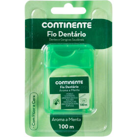 Fio Dentário Menta 100 M Continente 1 Un