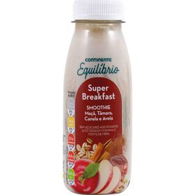 Smoothie Super Breakfast Maçã, Tâmara, Canela E Aveia Continente Equilíbrio 250 ml